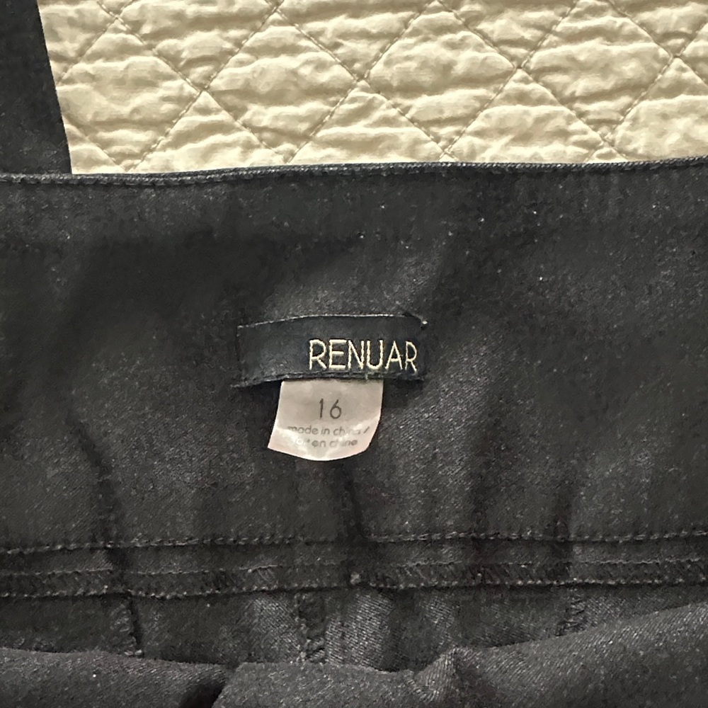 Renuar Elegant Black Trousers - Picture 2 of 4